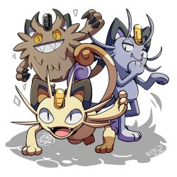 alolan meowth from pokemon