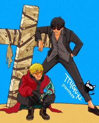 nicholas d. wolfwood from trigun