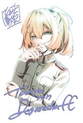tanya degurechaff from youjo senki by hal (goshujinomocha)