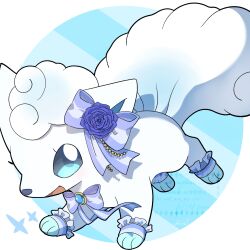 alolan vulpix from pokemon by shual3734