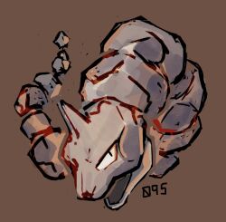 onix from pokemon by kurapixel
