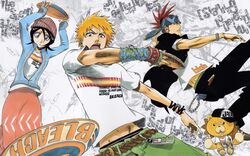 abarai renji from bleach by tite kubo