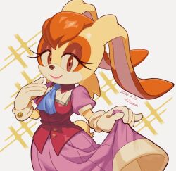 vanilla the rabbit from sonic (series) by roza (tanukiracoon427)