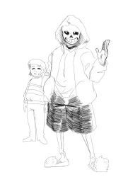 frisk (undertale) from undertale by zackoclown