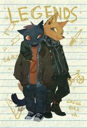 mae borowski from night in the woods by luxjii