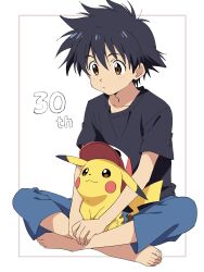 ash ketchum from pokemon by niyane