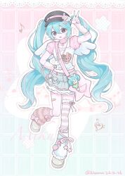 hatsune miku from vocaloid