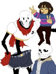frisk (undertale) from undertale by zackoclown