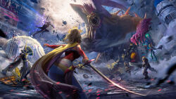 cloud strife from dissidia final fantasy