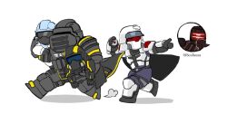 cyborg (helldivers) from helldivers (series) by sorjanna