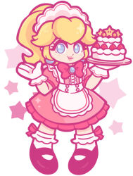 princess peach from super mario bros.