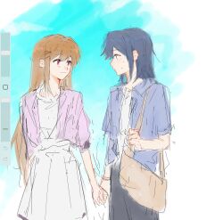adachi to shimamura from shimamura hougetsu