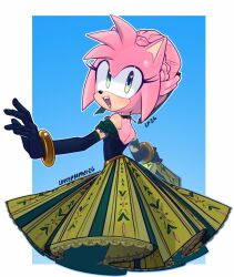 amy rose from frozen (disney)