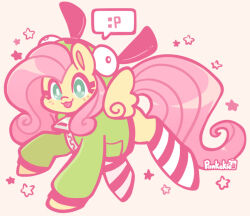 fluttershy from invader zim