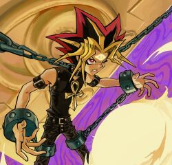 yami yugi from yu-gi-oh!