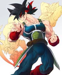 bardock from dragon ball by ommmyoh