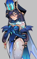 mona (genshin impact) from genshin impact by memeh