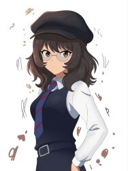andou (girls und panzer) from girls und panzer