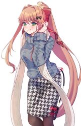 monika (doki doki literature club) from doki doki literature club by mi tarou0412