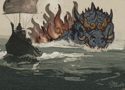 godzilla from godzilla (series) by spacedragon14
