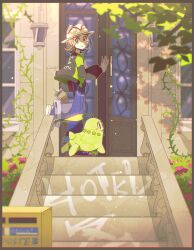 chikorita from pokemon by fukkatsu no maya