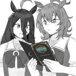 agnes tachyon (umamusume) from library of ruina