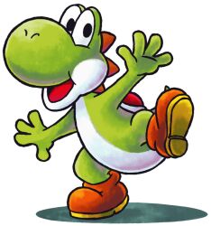 yoshi from mario & luigi rpg by mast3r-rainb0w