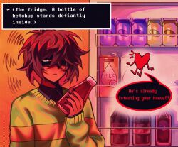 kris (deltarune) from deltarune by mihych