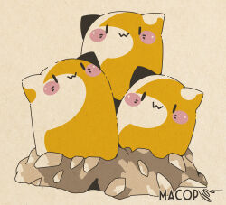 dugtrio from pokemon by macop
