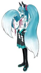 hatsune miku from vocaloid