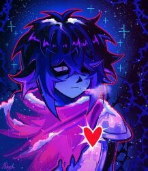 kris (dark world) (deltarune) from deltarune by mihych