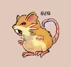 raticate from pokemon by kurapixel