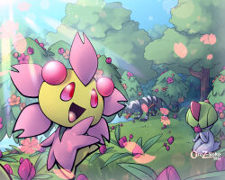 cherrim from pokemon by orez-suke