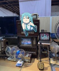 hatsune miku from vocaloid by auhuheben17