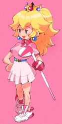 princess peach from paper mario by inkerton-kun
