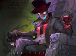 black hat (villainous) from villainous by wraith615