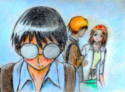 kasukabe saki from genshiken