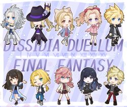 cloud strife from dissidia final fantasy
