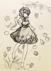 aki minoriko from touhou