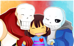 frisk (undertale) from undertale by k.z.r