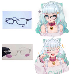 mint fantome from indie virtual youtuber