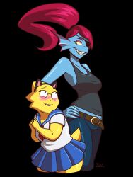 alphys from undertale by blazbaros