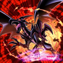 red-eyes black dragon from yu-gi-oh!