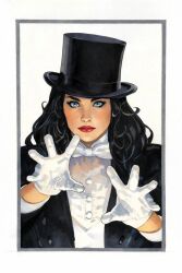 zatanna zatara from dc comics by adam hughes
