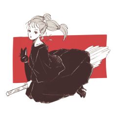 senior witch (majo no takkyuubin) from majo no takkyuubin