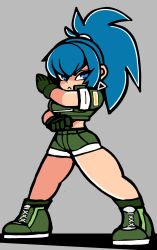 leona heidern from the king of fighters by bkub