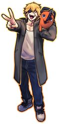 denji (chainsaw man) from chainsaw man
