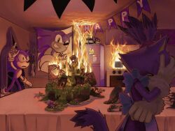 blaze the cat from sonic (series)