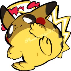 gigantamax pikachu from pokemon by kawaanago