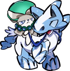 calyrex from pokemon by kawaanago